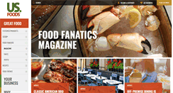 Desktop Screenshot of foodfanatics.com