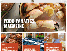 Tablet Screenshot of foodfanatics.com