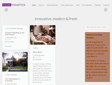 Tablet Screenshot of foodfanatics.co.za